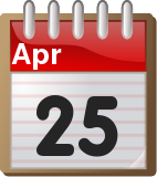 Dan za nama (25. april, 2012.)